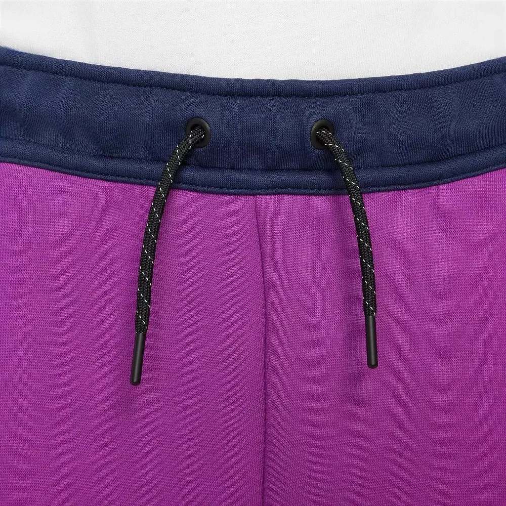 Nike Sportswear Tech Fleece Big Kids Joggers Purple Size Small HV5869-505 NEW